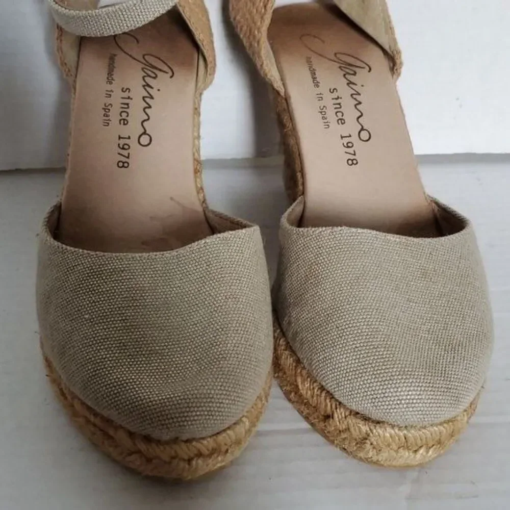 Gairno Espadrille Wedge Sandals Heels Platform SHOES Women's WOMAN'S Size 6½